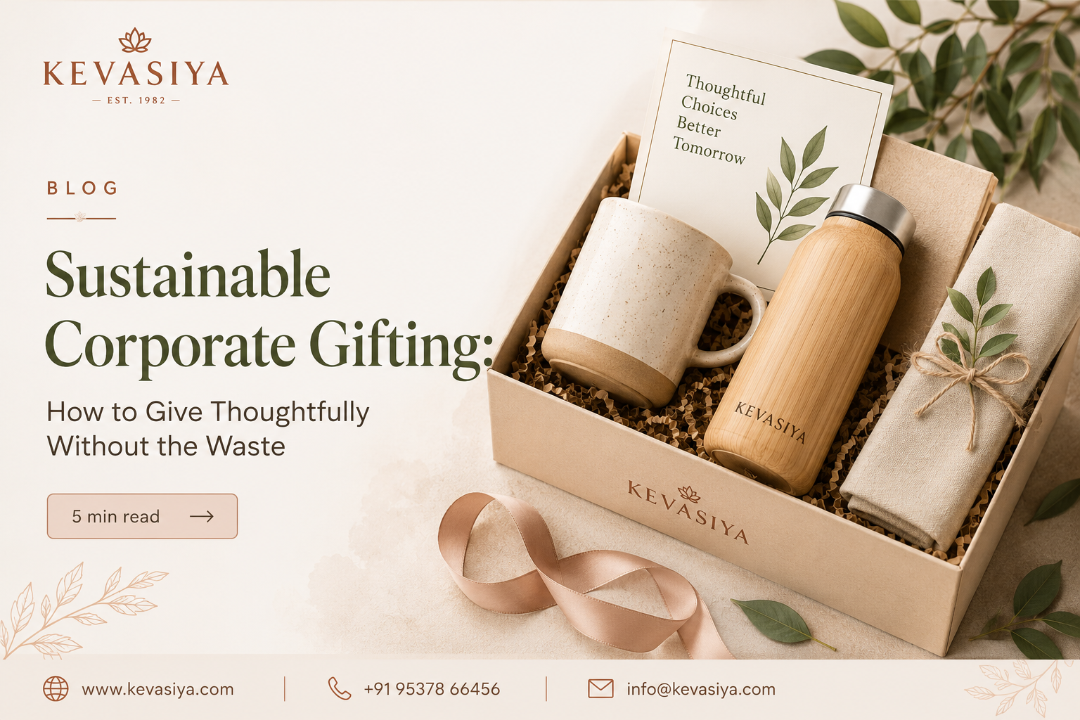 Sustainable Corporate Gifting: How to Give Thoughtfully Without the Waste