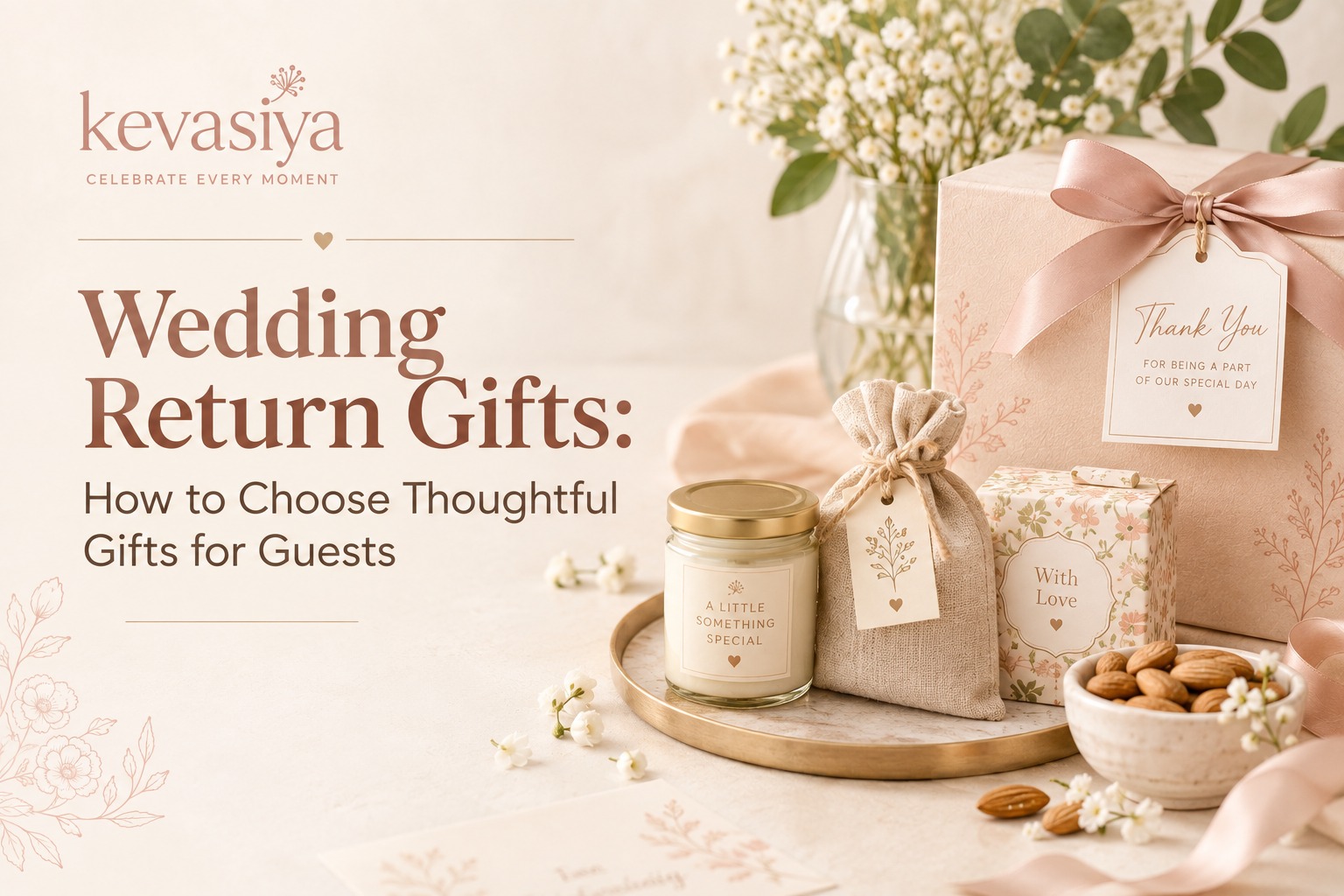 Wedding Return Gifts: How to Choose Thoughtful Gifts for Guests